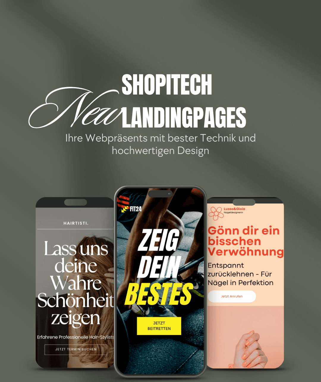 Shopitech: Landingpage